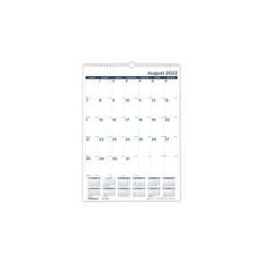 Blueline Boho Academic Wall Calendar