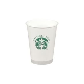 We Proudly Serve 12 oz Hot Cups