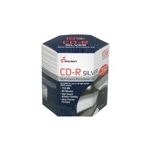 SKILCRAFT CD Recordable Media - CD-R - 52x - 700 MB - 100 Pack Box - TAA Compliant