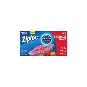 Ziploc® Quart Storage Seal Top Bags