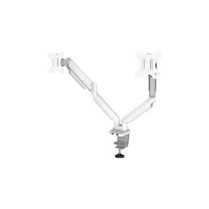 Fellowes Platinum Series Dual Monitor Arm - White