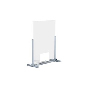 Lorell Removable Shelf Glass Protective Screen