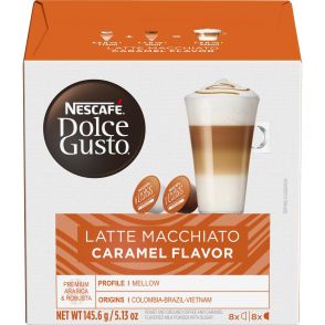 Nescafe Dolce Gusto Pod Latte Macchiato Caramel Coffee