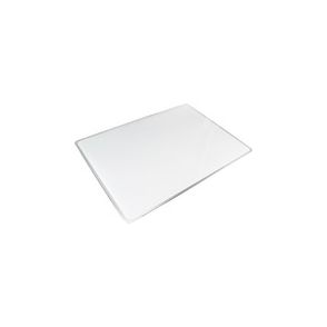 Viztex Glacier White Multi-Purpose Grid Glass Dry Erase Board 24" x 36"