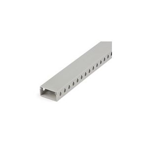 StarTech.com Cable Management Raceway with Cover 2"(50mm)W x 1"(25mm)H, 6.5ft(2m) length, 3/8"(8mm) Slots, Wall Wire Duct, UL Listed