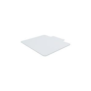 Lorell Tempered Glass Chairmat with Lip