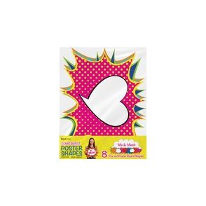 Geographics Cosmic Burst Shapes Poster Board