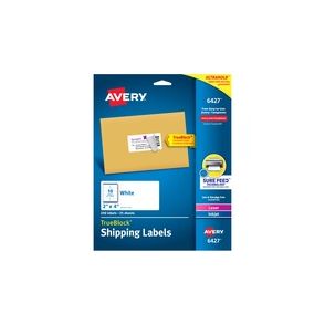 Avery Shipping Labels, Sure Feed, 2" x 4" , 250 Labels (6427)