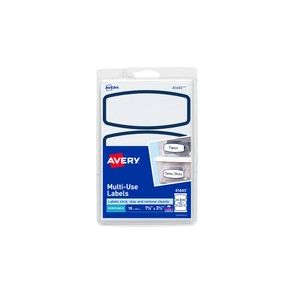 Avery Blue Border Removable Multi-Use Labels
