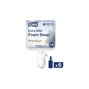 Tork Extra Mild Foam Soap - 401211 - for S4 Dispenser Systems, 1 x 33.815 fl oz