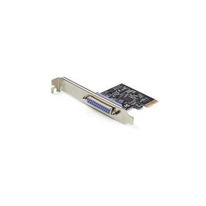 StarTech.com 1-Port Parallel PCIe Card, PCI Express to Parallel DB25 LPT Adapter Card, Desktop Expansion Controller for Printer, SPP/ECP