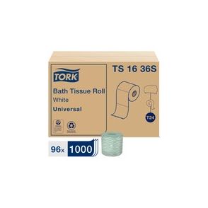 TORK Conventional Toilet Paper Roll White T24