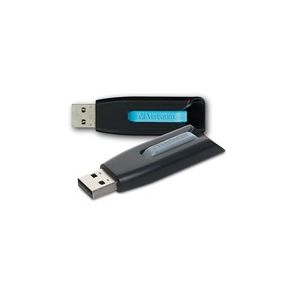128GB Store 'n' Go V3 USB 3.2 Gen 1 Flash Drive - 2pk - Blue, Gray