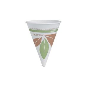Solo Bare 4 oz Paper Cone Cups