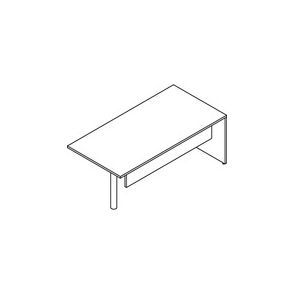 Groupe Lacasse Concept 300 Totem Desk Component
