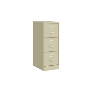 Lorell Fortress Series 22" Commercial-Grade Vertical File Cabinet