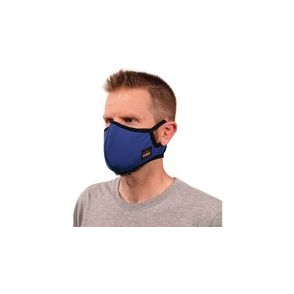 Skullerz 8802F(x) L/XL Blue Contoured Face Mask with Filter