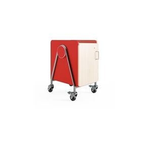 Safco Whiffle Typical Single Rolling Storage Cart