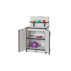 Rainbow Accents - Culinary Creations Kitchen Cupboard - Black