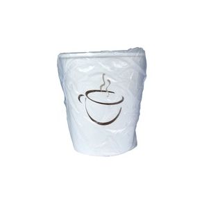 RDI 9 oz Single Wall Wrapped Hot Paper Cups