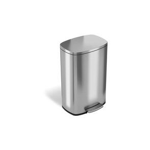 HLS Commercial Stainless Steel Soft Step Trash Can