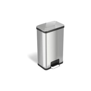 HLS Commercial AirStep Stainless Steel Step Trash Can