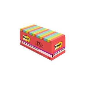 Post-it Super Sticky Dispenser Notes - Playful Primaries Color Collection