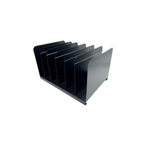 Huron 6-slot Vertical Book Rack