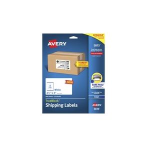Avery Avery Printable Shipping Labels, 2.5" x 4" , 200 Labels (5815)
