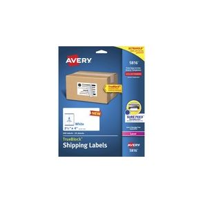 Avery Printable Shipping Labels, 2.5" x 4" , 200 Labels (5816)
