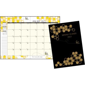 House of Doolittle Honeycomb Monthly Calendar Planner