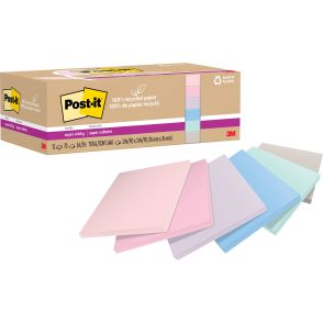 Post-it Recycled Super Sticky Notes