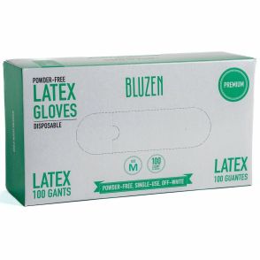 BLUZEN Powder-Free Latex Gloves