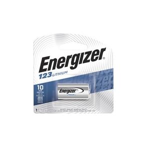 Energizer 123 Batteries, 1 Pack