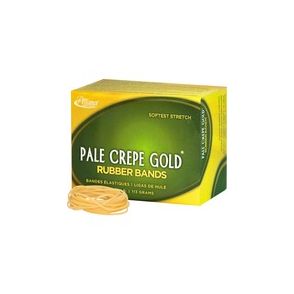 Alliance Rubber 20169 Pale Crepe Gold Rubber Bands - Size #16