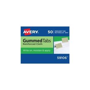 Avery® Reinforced Cloth Gummed Index Tabs