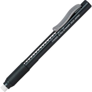 Pentel Rubber Grip Clic Eraser - Black