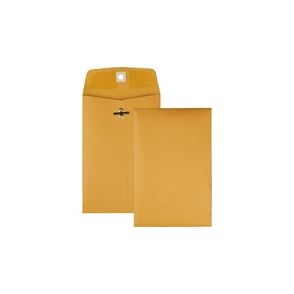 Quality Park 5 x 7-1/2 Clasp Envelopes with Deeply Gummed Flaps