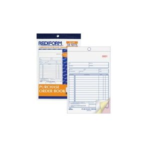 Rediform 3-Part Carbonless Purchase Order Book