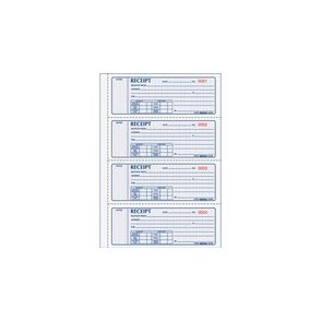 Rediform Money Receipt 4 Per Page Collection Forms