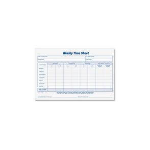 TOPS Weekly Timesheet Form