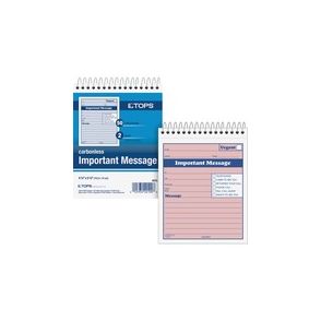 TOPS 1CPP Duplicate Important Message Book