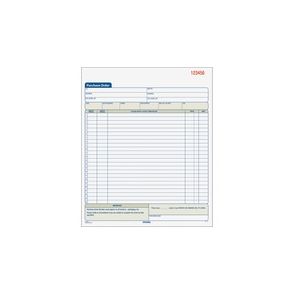 TOPS Carbonless 2-Part Purchase Order Books