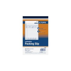 TOPS 3-Part Packing Slip Book