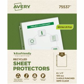 Avery Economy Recycled Sheet Protectors - Acid-free, Archival-Safe, Top-Loading