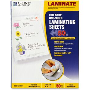 C-Line Heavyweight Cleer Adheer Laminating Sheets