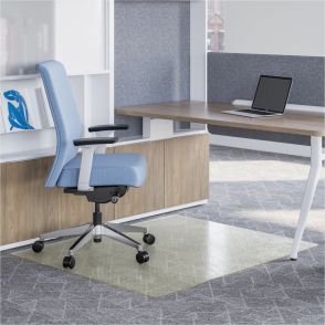 Deflecto OceanMat Chair Mat for Carpet 36" x 48"