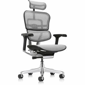 Eurotech ErgoHuman Gen2 Executive All-Mesh Chair- Gray 