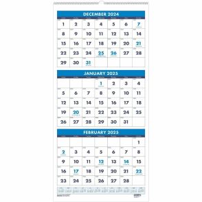 House of Doolittle 3-month Vertical 17" Wall Calendar