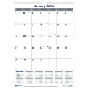 Blueline Net Zero Carbon Wall Calendar